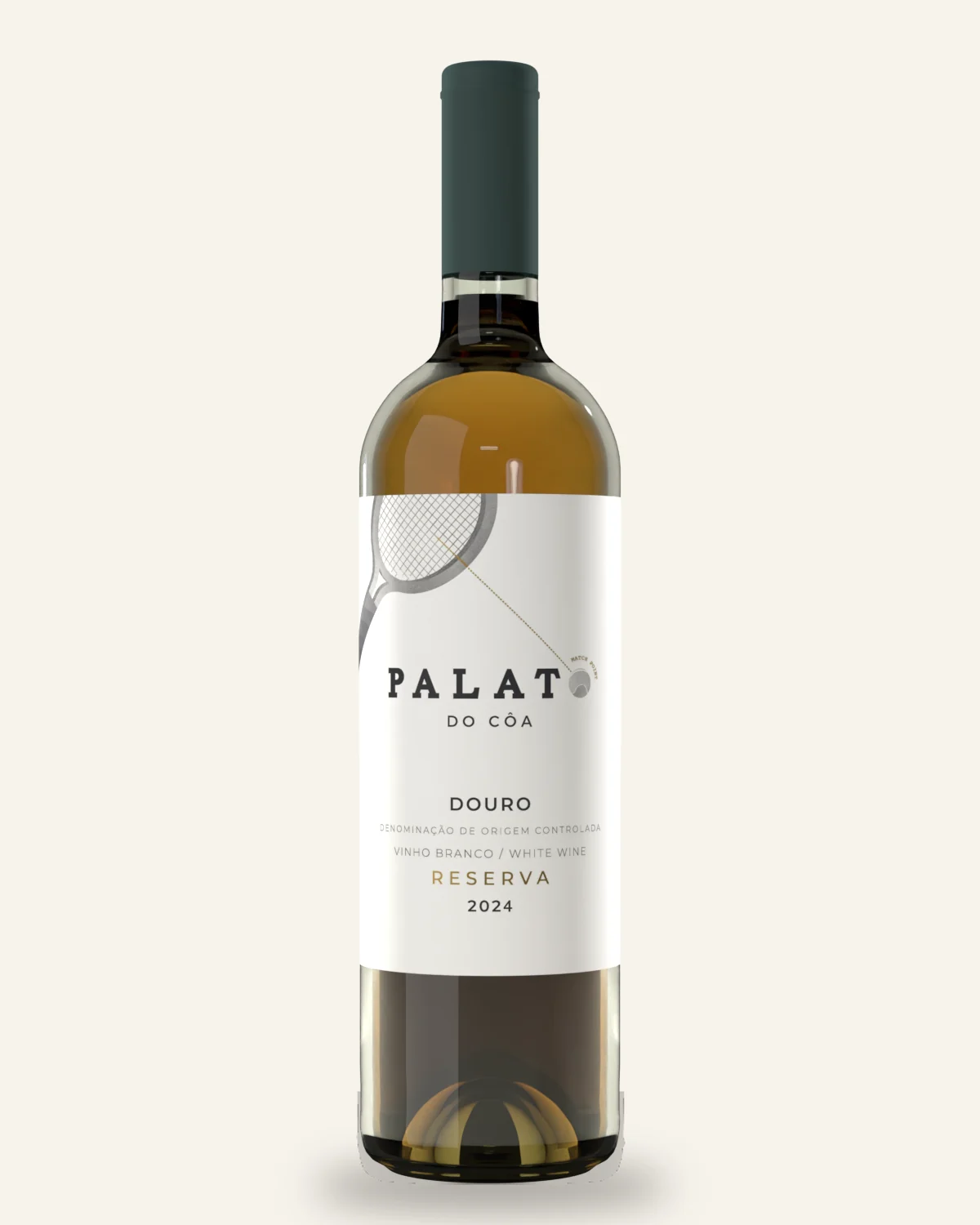 Palato do Côa Branco Reserva — a garrafa em cena
