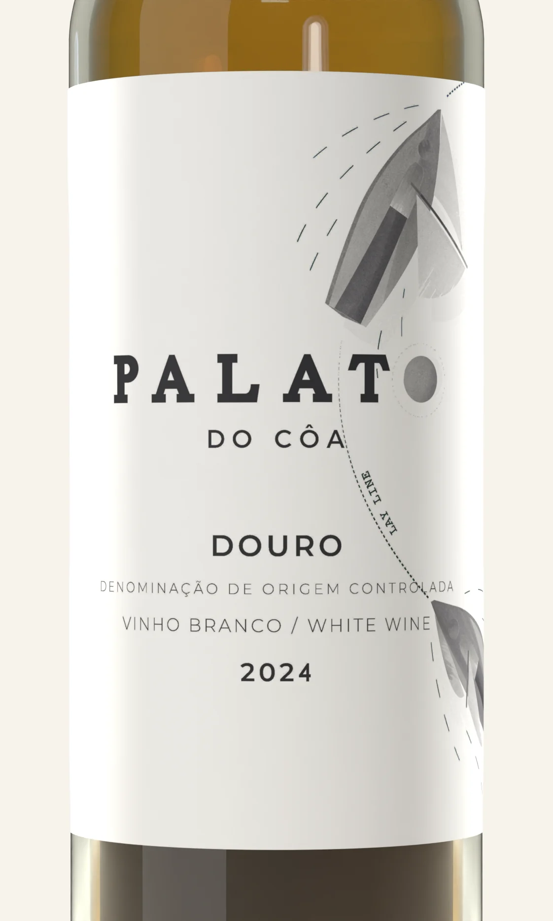 Palato do Côa Branco — detalhe do rótulo