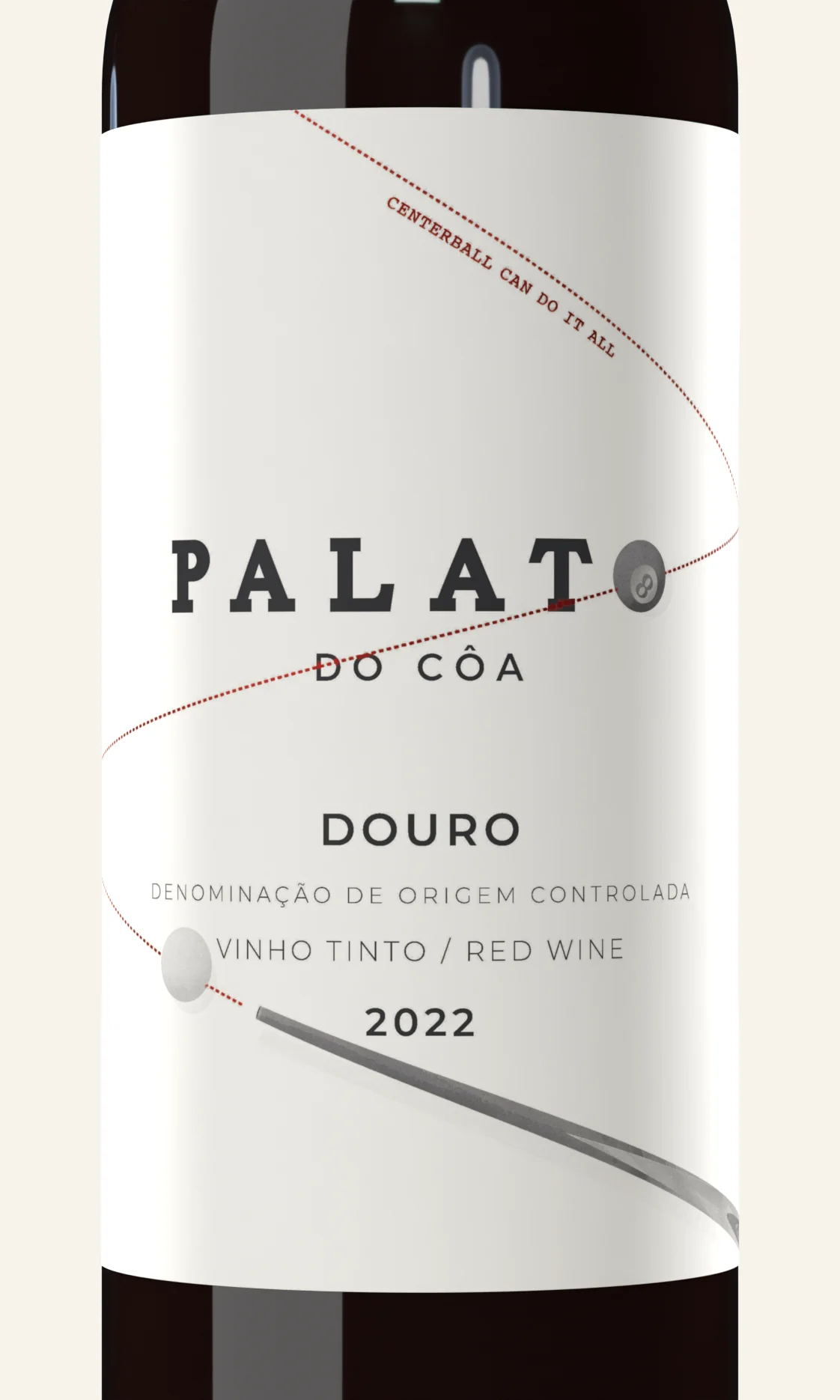 Palato do Côa Tinto — detalhe do rótulo