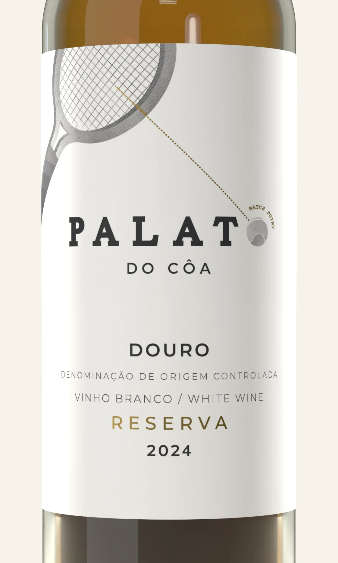 Palato do Côa Branco Reserva — detalhe do rótulo
