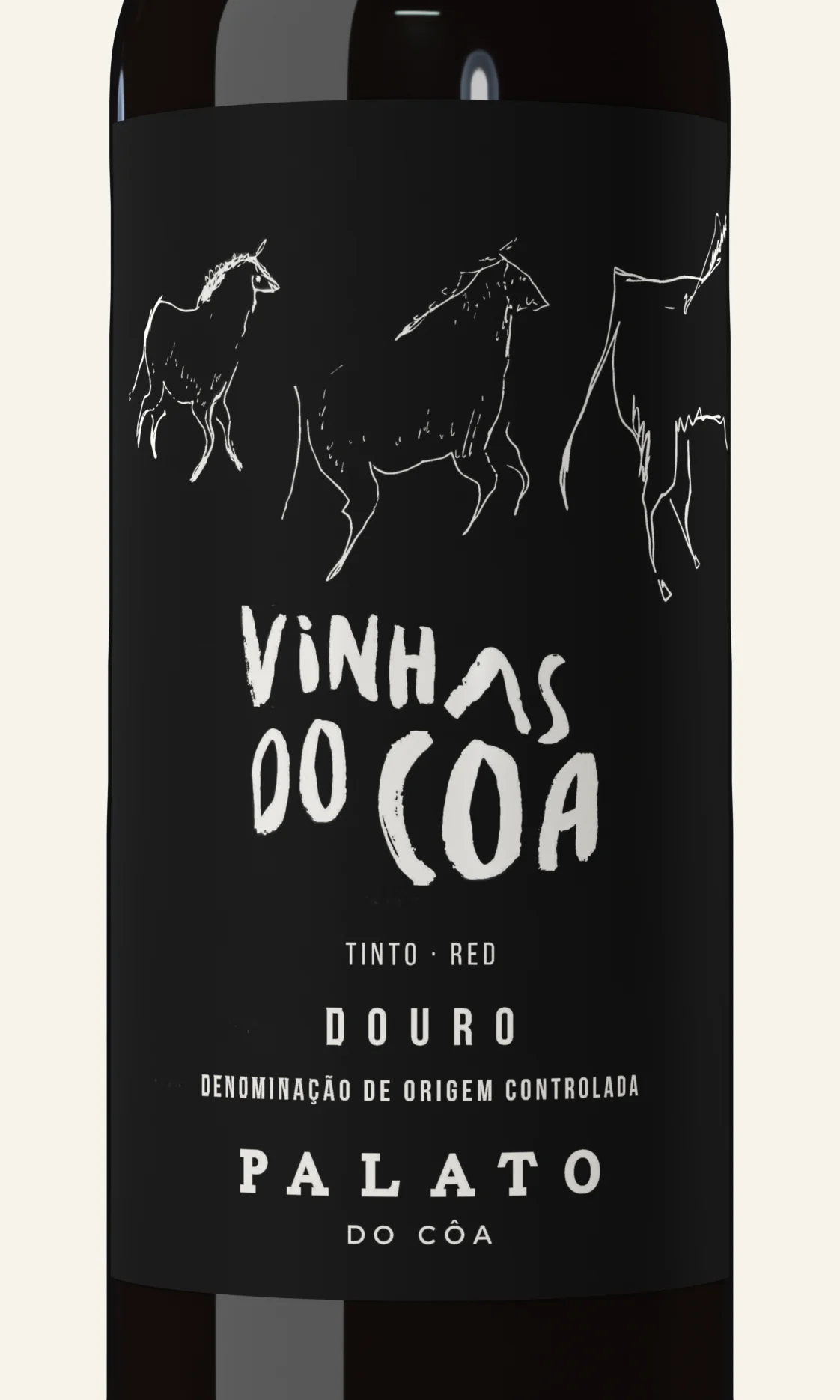 Vinhas do Côa Tinto — detalhe do rótulo