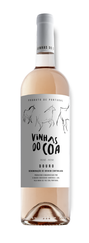 Garrafa de Rosé Vinhas do Côa Rosé - Douro Superior Portugal