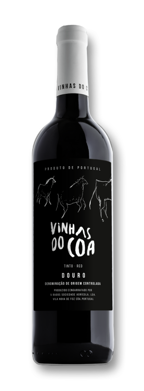 Garrafa de Tinto Vinhas do Côa Tinto - Douro Superior Portugal